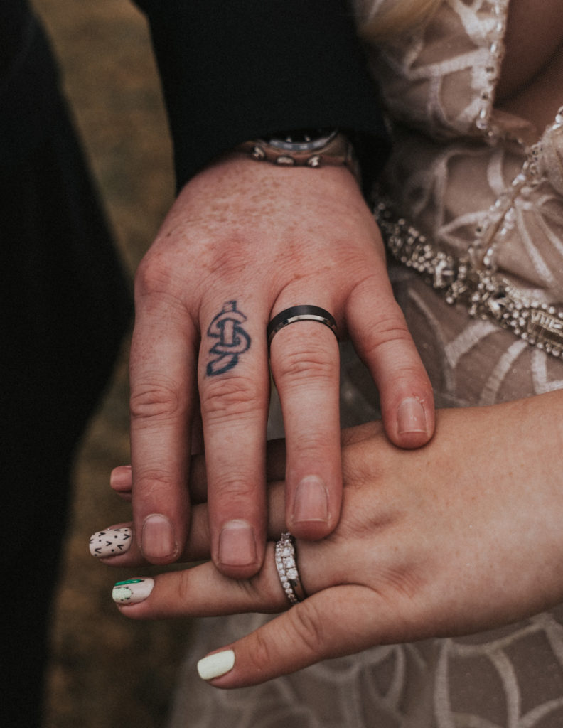Wedding ring photography