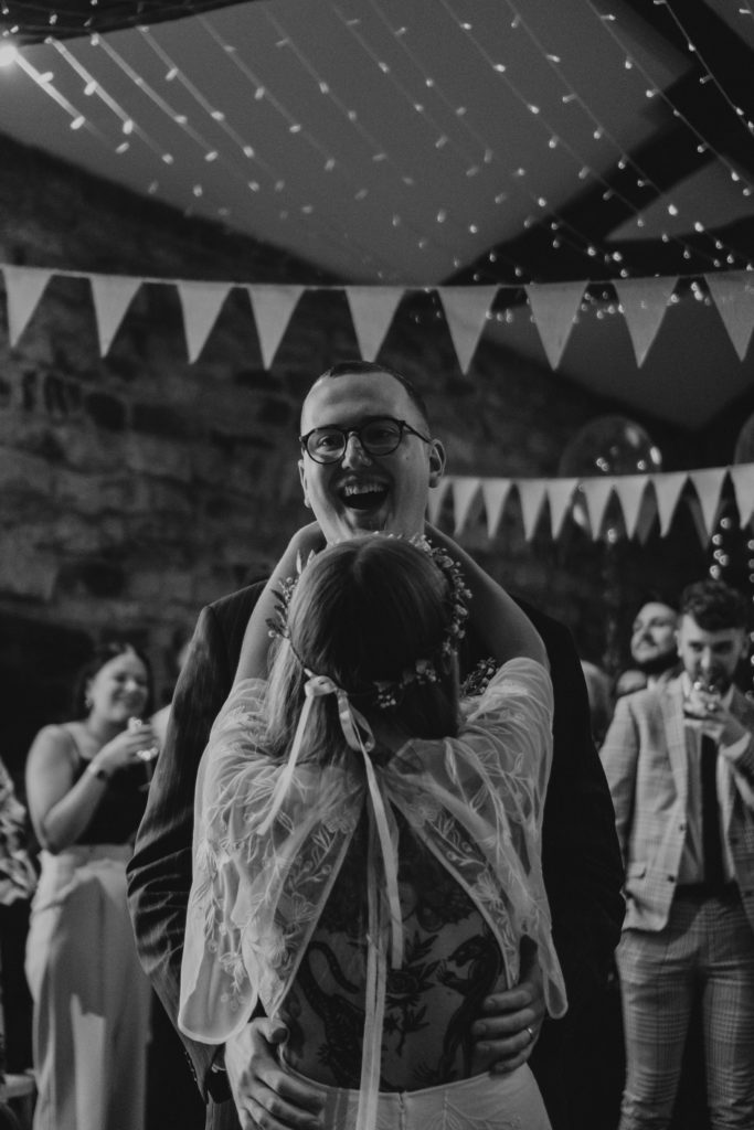 first dance at blossom barn