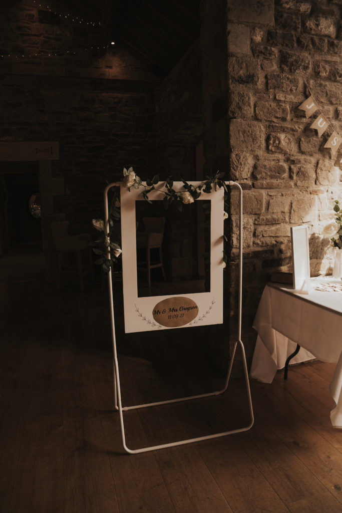 the saddle room wedding