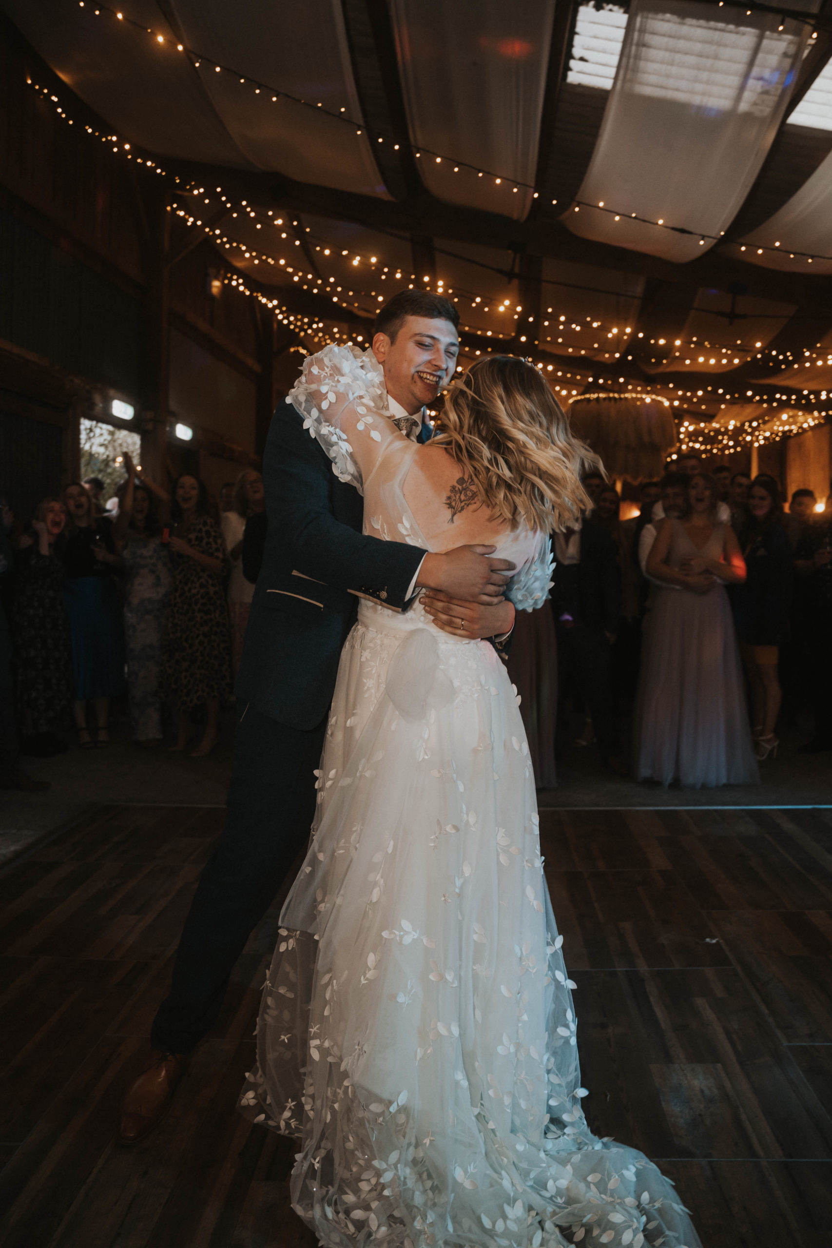 first dance at the barns East Yorkshire