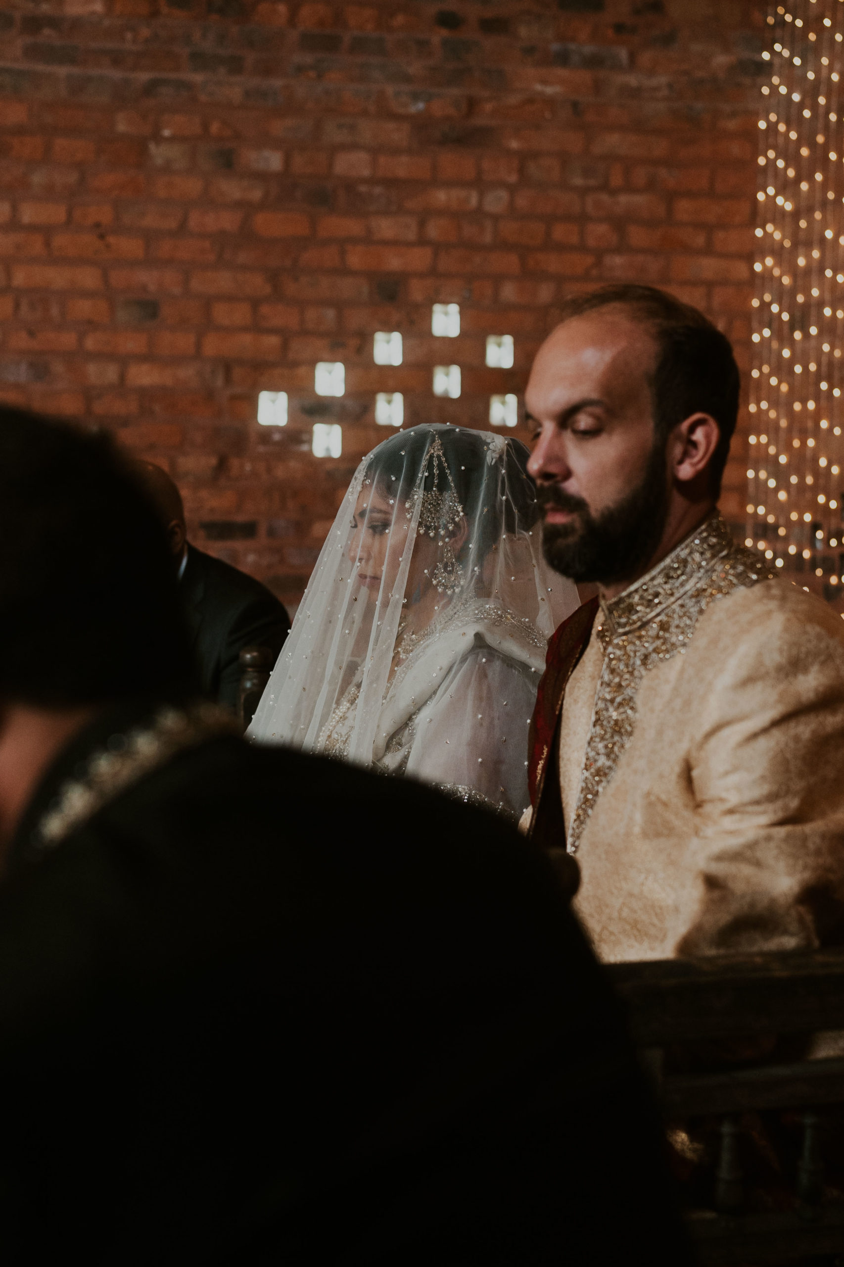 cosy eastern wedding ceremony with floor seating 