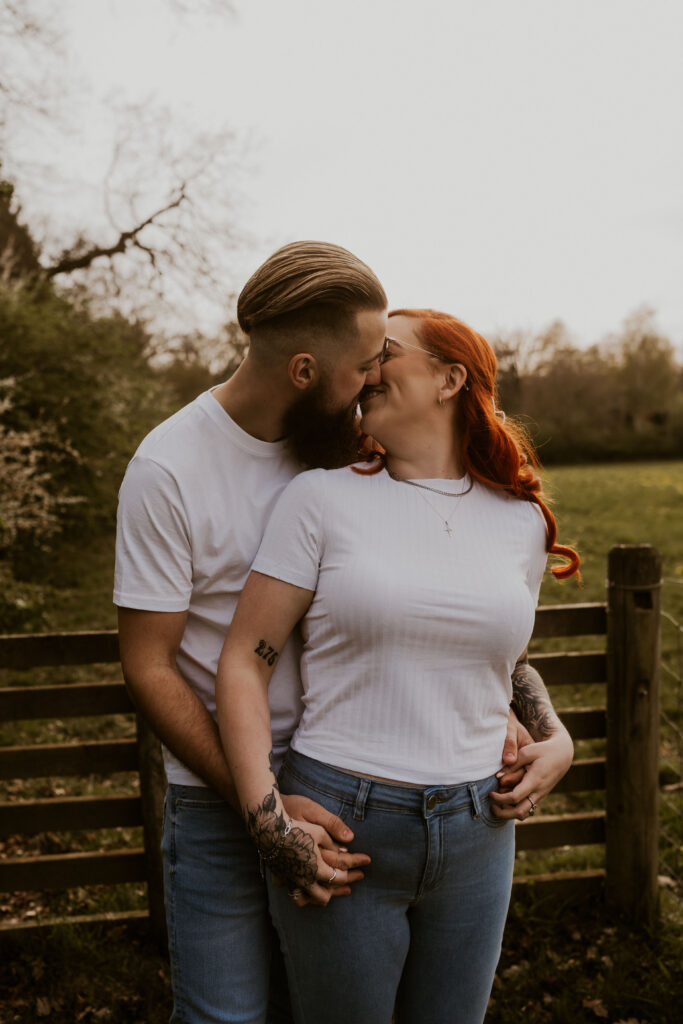 Outdoor Engagement Shoot with Relaxed Wedding Photographer at Clumber Park 