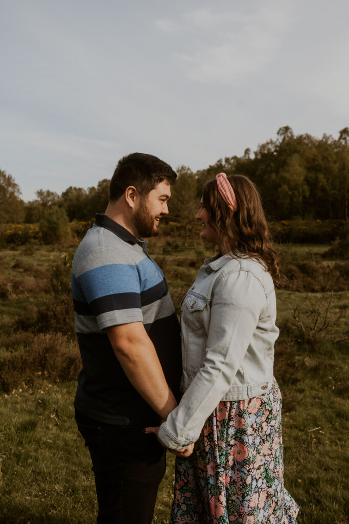 Outdoor Couple Shoot at Clumber Park with a Sheffield Wedding Photographer