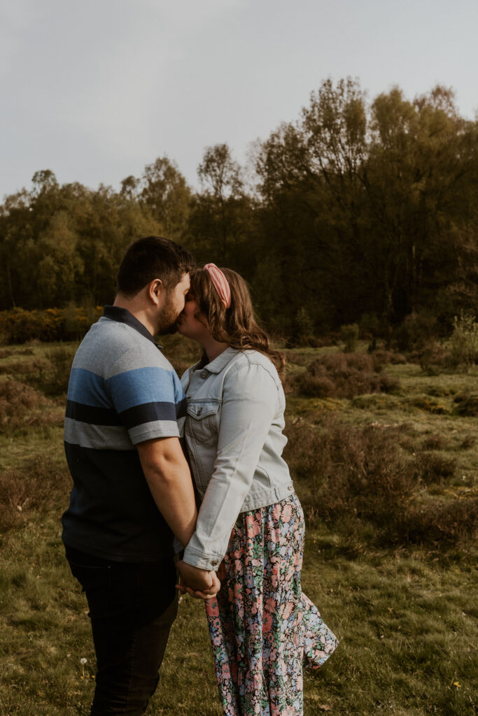 Outdoor Couple Shoot at Clumber Park with a Sheffield Wedding Photographer