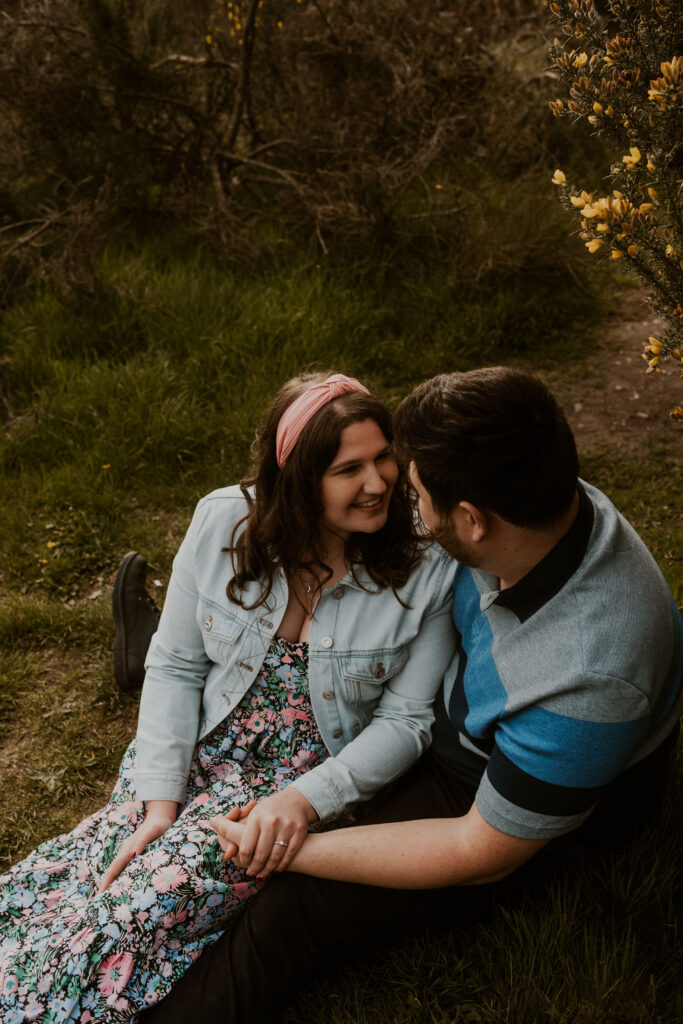 Relaxed Outdoor Pre Engagement Shoot at Clumber Park with a Sheffield Wedding Photographer