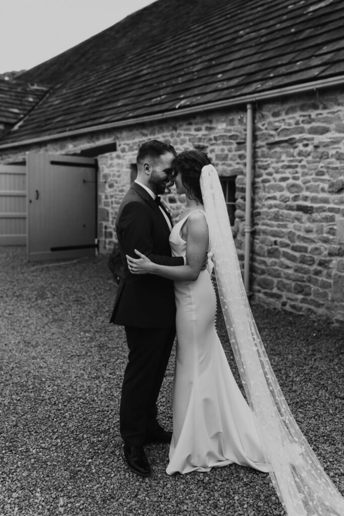 relaxed wedding photography and filmmaking at Tithe barn