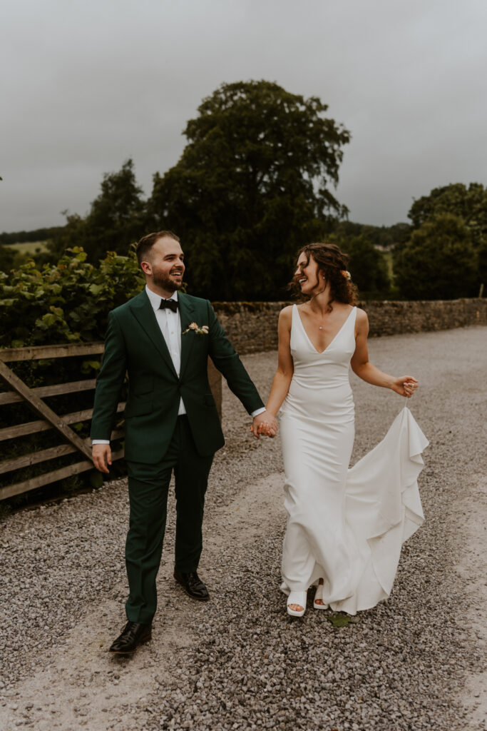 relaxed wedding photography and filmmaking at Tithe barn